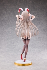 Оригинальная аниме фигурка &laquo;White Bunny Onee-san Illustrated by sakiyamama 1/4 Complete Figure&raquo;