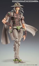 Оригинальная аниме фигурка &laquo;Super Action Statue JoJo's Bizarre Adventure Part.7 Steel Ball Run Johnny Gyro Zeppeli Third&raquo;