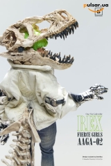 Оригинальная аниме фигурка &laquo;Beautiful Chemistry x Entei Ryu Mercenary Gunner AAGA-02 REX 1/6 Complete Model Action Figure&raquo;