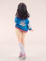 Оригинальная аниме фигурка &laquo;Sukajan Jacket Kanojo wa Cool de Itai! Kyouka Kagura 1/6 Complete Figure&raquo;