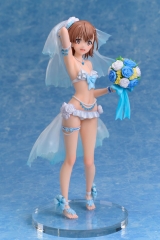 Оригинальная аниме фигурка &laquo;Toaru Kagaku no Railgun T Mikoto Misaka Wedding Swimsuit Ver. 1/7 Complete Figure&raquo;