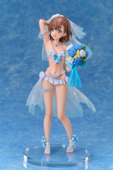 Оригинальная аниме фигурка &laquo;Toaru Kagaku no Railgun T Mikoto Misaka Wedding Swimsuit Ver. 1/7 Complete Figure&raquo;