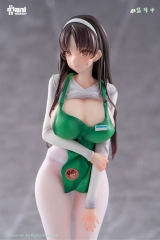 Оригинальная аниме фигурка &laquo;"First Business! Mari Hanamiya the Gentle Shop Assistant" illustration by POPQN 1/6 Complete Figure&raquo;