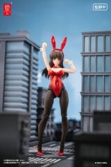 Оригинальная аниме фигурка &laquo;Kuusou JK Series JK-01 Bunny Girl Lena 1/12 Complete Model Action Figure&raquo;