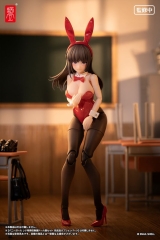 Оригинальная аниме фигурка &laquo;Kuusou JK Series JK-01 Bunny Girl Lena 1/12 Complete Model Action Figure&raquo; 