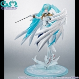 Оригинальная аниме фигурка &laquo;Lucrea Mobile Suit Gundam 45th Anniversary x Hatsune Miku Hatsune Miku x Wing Gundam Zero EW Complete Figure&raquo; 