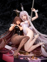Оригинальная аниме фигурка &laquo;Goddess of Victory: Nikke Noir & Blanc Bunny X 777 Ver. 1/7 Complete Figure&raquo;