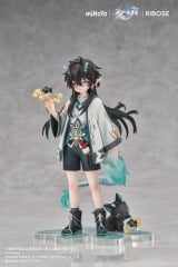 Оригинальная аниме фигурка &laquo;RIBOSE Studio - Honkai: Star Rail Little Cat Series Figure Dan Heng ver.&raquo;