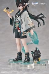 Оригинальная аниме фигурка &laquo;RIBOSE Studio - Honkai: Star Rail Little Cat Series Figure Dan Heng ver.&raquo;
