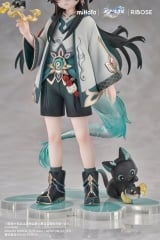Оригинальная аниме фигурка &laquo;RIBOSE Studio - Honkai: Star Rail Little Cat Series Figure Dan Heng ver.&raquo;