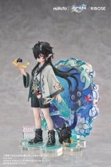 Оригинальная аниме фигурка &laquo;RIBOSE Studio - Honkai: Star Rail Little Cat Series Figure Dan Heng ver.&raquo;