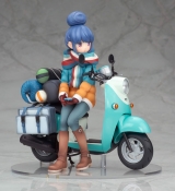Оригинальная аниме фигурка &laquo;Yuru Camp Rin Shima with Scooter 1/10 Complete Figure&raquo;
