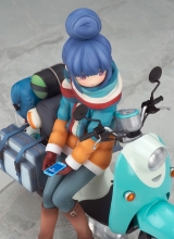 Оригинальная аниме фигурка &laquo;Yuru Camp Rin Shima with Scooter 1/10 Complete Figure&raquo;