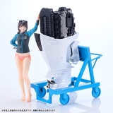 Оригинальная аниме фигурка &laquo;PLAMAX MF-97 minimum factory Minori with Honda BF350 Grand Prix White 1/20 Plastic Model&raquo; 