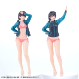 Оригинальная аниме фигурка &laquo;PLAMAX MF-97 minimum factory Minori with Honda BF350 Grand Prix White 1/20 Plastic Model&raquo; 
