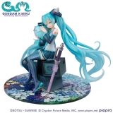 Оригинальная  фигурка &laquo;Lucrea Mobile Suit Gundam 45th Anniversary x Hatsune Miku Hatsune Miku x 00 Gundam 1/7 Complete Figure&raquo;