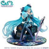 Оригинальная  фигурка &laquo;Lucrea Mobile Suit Gundam 45th Anniversary x Hatsune Miku Hatsune Miku x 00 Gundam 1/7 Complete Figure&raquo;