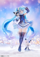 Оригинальная аниме фигурка &laquo;Character Vocal Series 01 Hatsune Miku Snow Miku x Kuromi 1/7 Complete Figure&raquo;