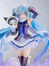 Оригинальная аниме фигурка &laquo;Character Vocal Series 01 Hatsune Miku Snow Miku x Kuromi 1/7 Complete Figure&raquo;