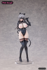 Оригинальная аниме фигурка &laquo;Cat Woman Happy-chan DX Ver. 1/6 Complete Figure Different Color Edition&raquo;