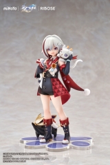 Оригинальная аниме фигурка &laquo;RISE UP+ Honkai: Star Rail Chibineko Series Figure Topaz & Numby Ver. Complete Figure&raquo;