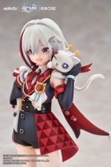 Оригинальная аниме фигурка &laquo;RISE UP+ Honkai: Star Rail Chibineko Series Figure Topaz & Numby Ver. Complete Figure&raquo;