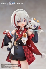 Оригинальная аниме фигурка &laquo;RISE UP+ Honkai: Star Rail Chibineko Series Figure Topaz & Numby Ver. Complete Figure&raquo;