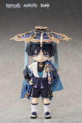 Оригінальна аніме фігурка «PICCODO ACTION DOLL X Genshin Impact Wanderer Chibi Doll»