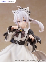 Оригинальная аниме фигурка &laquo;Wandering Witch: The Journey of Elaina Elaina Cat Ears Cafe ver. 1/7 Complete Figure&raquo;