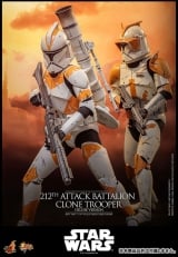Оригинальная  фигурка &laquo;Movie Masterpiece SW EP3 Clone Trooper 212th Attack Battalion Deluxe Edition&raquo;