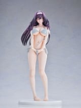 Оригінальна аніме фігурка &laquo;Toshi Tsutakaze Original Model Tomoe Sakura Swimsuit Black Hair Ver. Wholesome Ver. 1/5 Complete Figure&raquo;