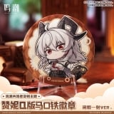 Оригинальная аниме фигурка &laquo;Wuthering Waves Resonator Stills Themed Zani Chibi Figure Hard-Won Leisure Ver.&raquo;