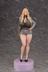 Оригінальна аніме фігурка &laquo;Gal Ane Shachou to Harem Office Nishigori Ai (Grey Suit Ver.) 1/7 Complete Figure&raquo;