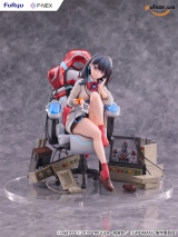 Оригинальная аниме фигурка &laquo;SSSS.GRIDMAN Rikka Takarada Gaming Chair ver. 1/7 Complete Figure&raquo;