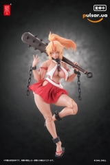 Оригинальная аниме фигурка &laquo;RPGEX-08 Oni Miko Second Daughter Momiji 1/12 Complete Model Action Figure&raquo;