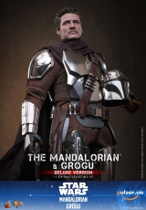 Оригинальная sci-fi фигурка &laquo;Movie Masterpiece "Star Wars / Mandalorian and Grogu" 1/6 Scale Figure Mandalorian & Grogu (Deluxe Edition)&raquo;
