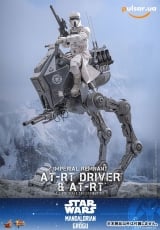 Оригинальная sci-fi фигурка &laquo;Movie Masterpiece "Star Wars / The Mandalorian and Grogu" 1/6 Scale Figure Imperial Remnant AT-RT Driver & AT-RT&raquo;