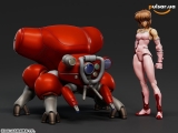 Оригинальная аниме фигурка &laquo;PLAMAX minimum factory MF-94 Ghost in the Shell Motoko Kusanagi with Fuchikoma 1/20 Plastic Model&raquo;