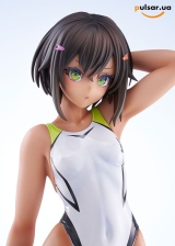 Оригинальная аниме фигурка &laquo;ARMS NOTE Buchou-chan of the Swimming Club White / Purple Swimsuit Ver. 1/7 Complete Figure&raquo;