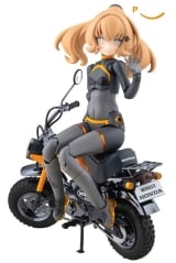Оригинальная аниме фигурка &laquo;Megami Device PUNI MOFU RACING TU with Honda Z50J-1 Monkey Plastic Model&raquo;