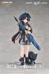 Оригинальная аниме фигурка &laquo;RISE UP+ Honkai: Star Rail Chibi Cat Series Figure Blade Ver. Complete Figure&raquo;
