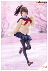 Оригинальная аниме фигурка &laquo;Sousai Shoujo Teien KIRU PLA Madoka Yuki [TOUOU HIGH SCHOOL WINTER CLOTHES] 1/10 Plastic Model&raquo;