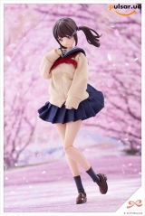 Оригинальная аниме фигурка &laquo;Sousai Shoujo Teien KIRU PLA Madoka Yuki [TOUOU HIGH SCHOOL WINTER CLOTHES] 1/10 Plastic Model&raquo;