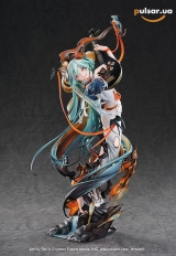Оригинальная аниме фигурка &laquo;Character Vocal Series 01 Hatsune Miku Shimian Maifu Ver. 1/7 Complete Figure&raquo;