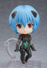 Оригинальная аниме фигурка «Nendoroid Rebuild of Evangelion Rei Ayanami [Tentative Name] Plug Suit Ver»