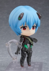 Оригинальная аниме фигурка «Nendoroid Rebuild of Evangelion Rei Ayanami [Tentative Name] Plug Suit Ver»