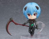 Оригинальная аниме фигурка «Nendoroid Rebuild of Evangelion Rei Ayanami [Tentative Name] Plug Suit Ver»