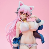Оригинальная аниме фигурка &laquo;Super Sonico White cat ver. Complete Figure&raquo;