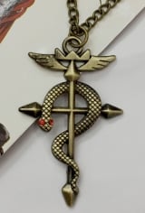 Кулон из аниме Fullmetal Alchemist модель "Snake Alchemy"