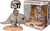 Виниловая фигурка Funko Pop! Deluxe: The Mandalorian - The Mandalorian on Blurrg